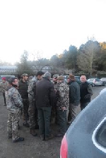 Montería de Arqueros en Fuencaliente, mancha  La Umbria en Sierra Madrona