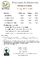 PROGRAMA "GRUPOS" MONTERÍAS CÓRDOBA "SAFARIS Y MONTERÍAS"