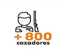 Más de 800 cazadores colaboraron con el Proyecto Zorzales en su tercer año de vida