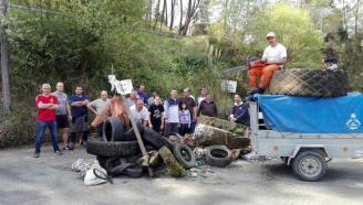 2.000 kilos de basura menos en los ríos