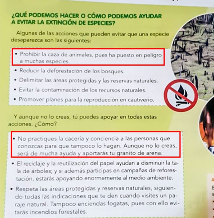 La RFEC exige también una rectificación a la Editorial Vicens Vives por adoctrinar a los niños andaluces contra la caza