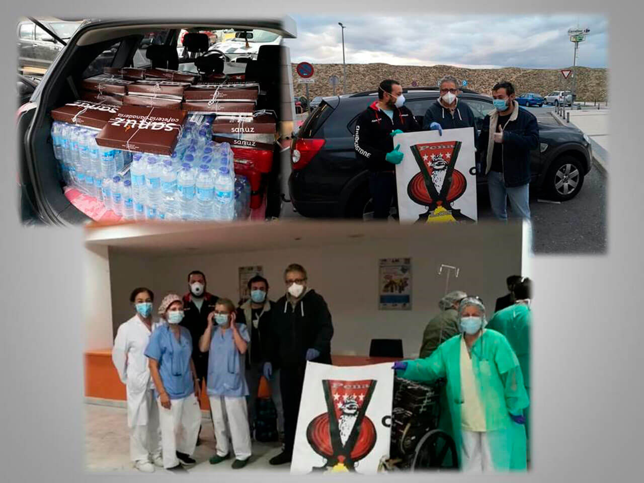 Seguimos donando...Las Sociedades de Cazadores Madrileñas Federadas solidarias en la Campaña contra el Covid19