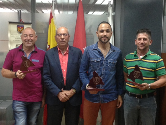 Entrega de trofeos en la sede de la  Federación Madrileña de Caza