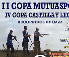 La  Federación de Castilla y León y Mutuasport organizan la III Copa Mutuasport y la IV Copa de Castilla y León de Recorridos de Caza